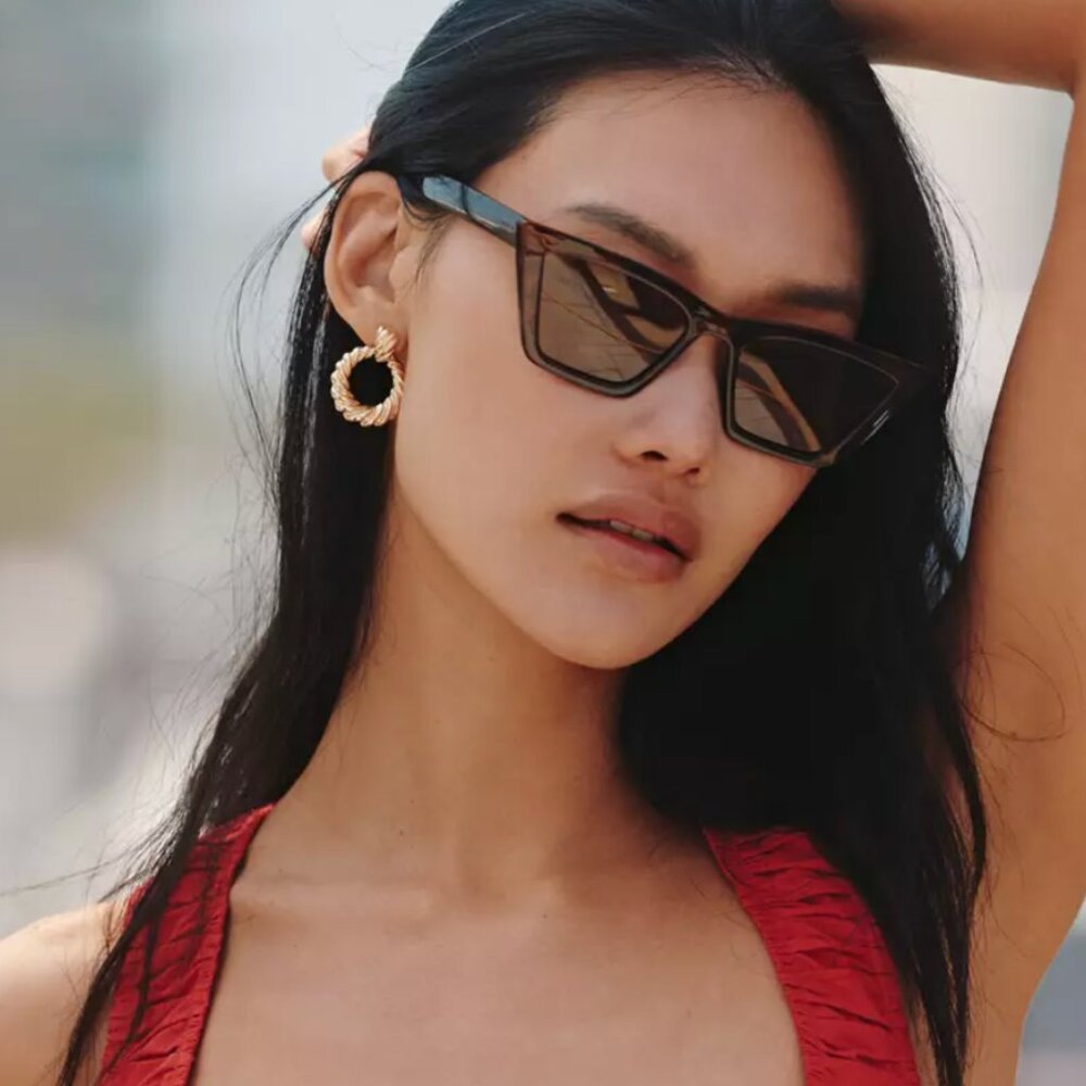 I-SEA Rosey Polarized Sunglasses in Black